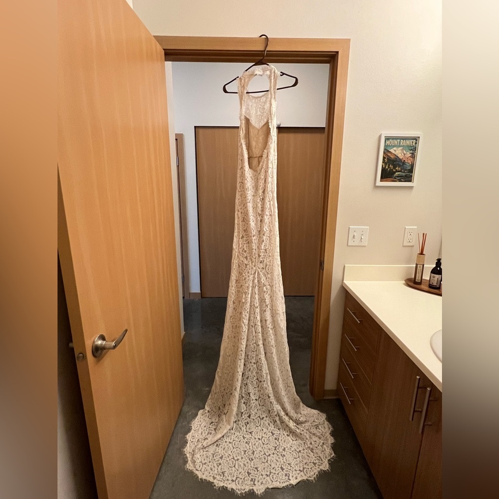 Lulus Love Everlasting White Floral Lace Mermaid Maxi Dress - wedding dress